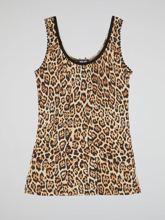 Leopard Print Tank Top