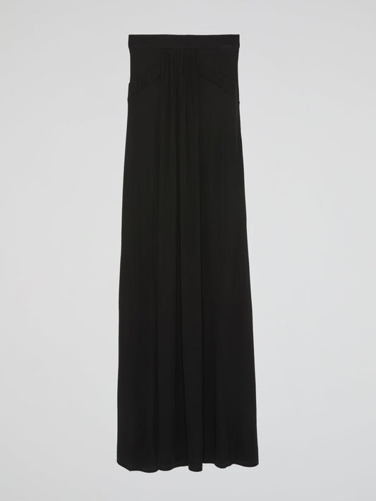 Black Tube Maxi Dress