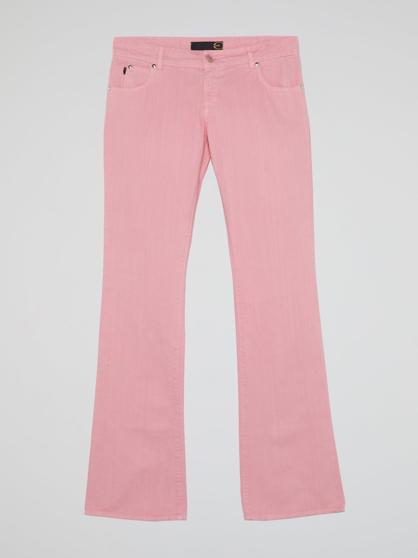 Pink Bootcut Jeans