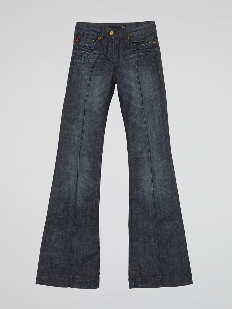 Flared Denim Jeans