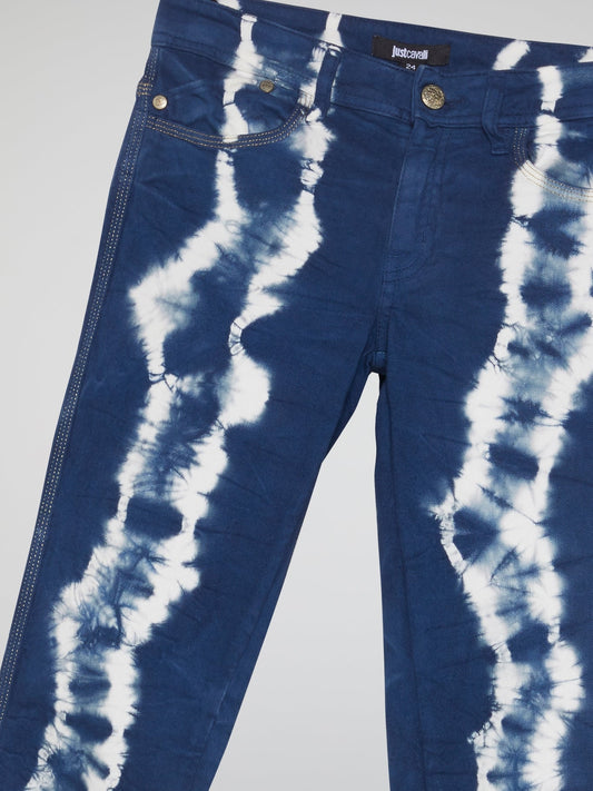 Blue Acid Wash Jeans