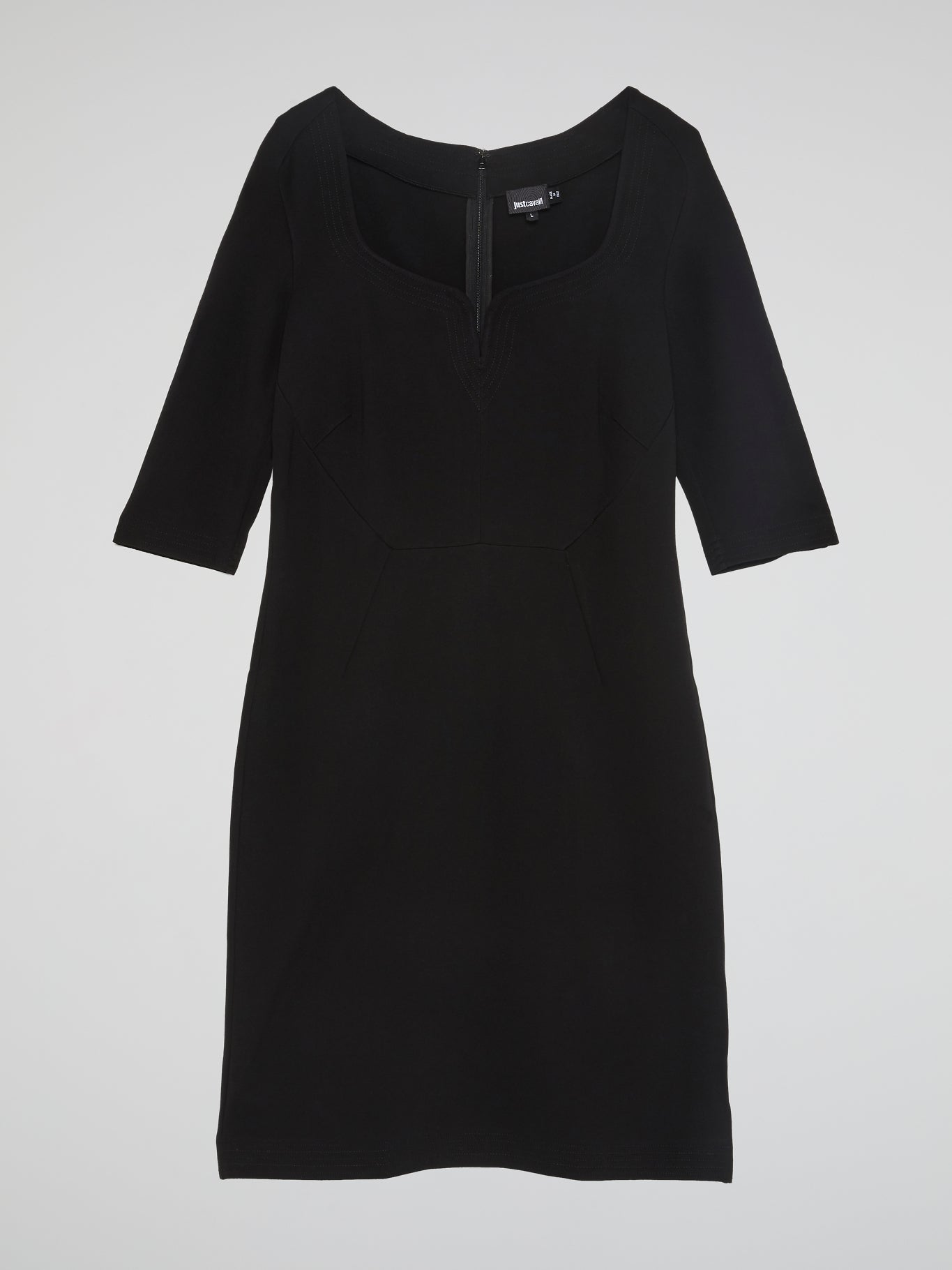 Black Sweetheart Neckline Dress