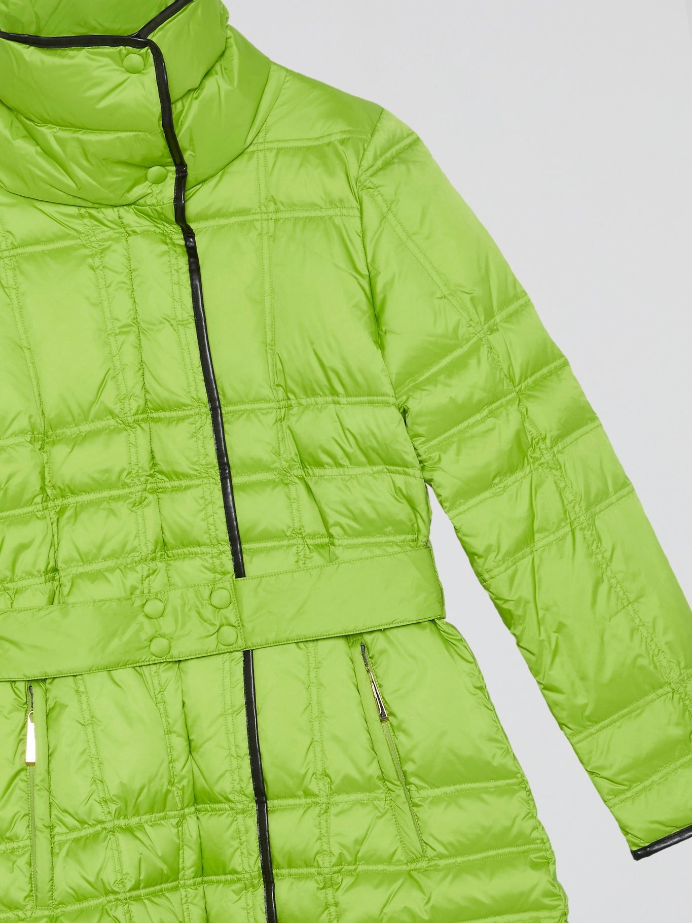 Green Puffer Coat