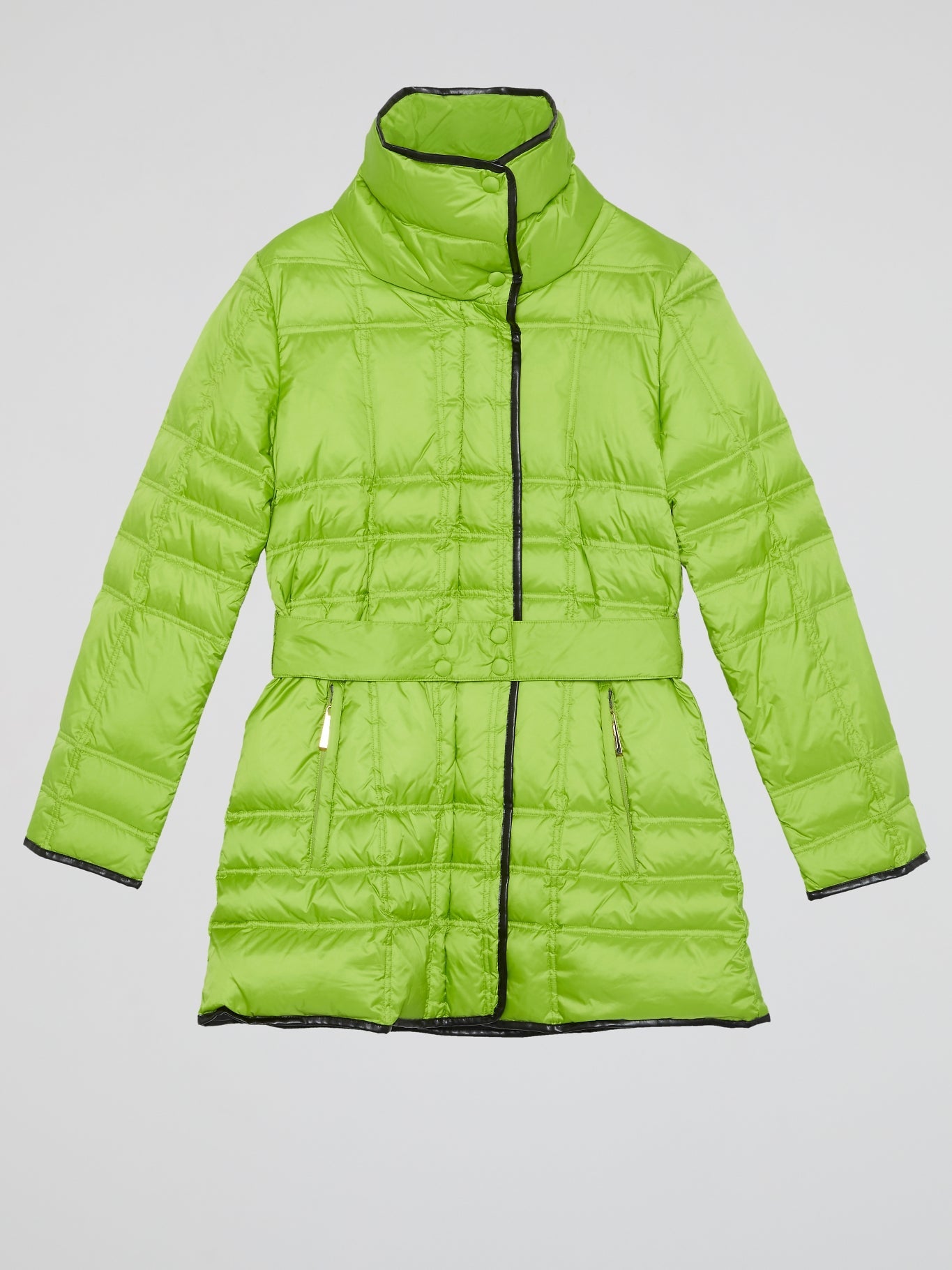 Green Puffer Coat