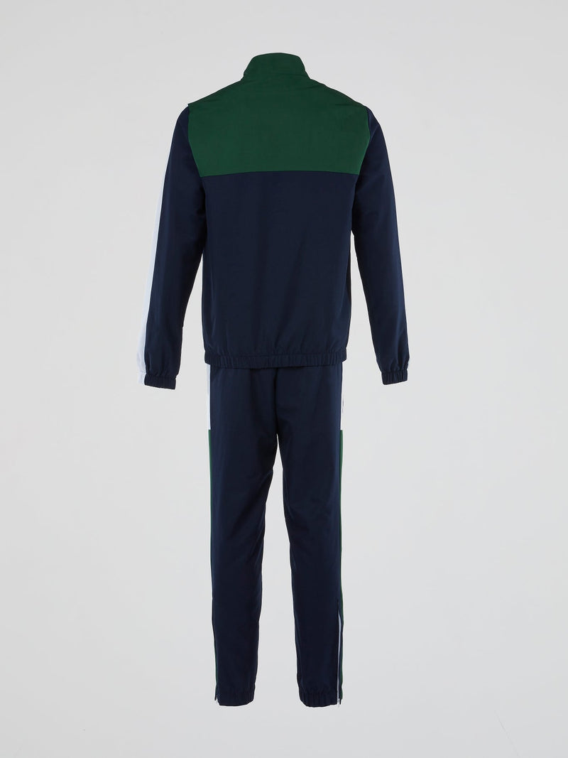 Navy Contrast Detail Tracksuit