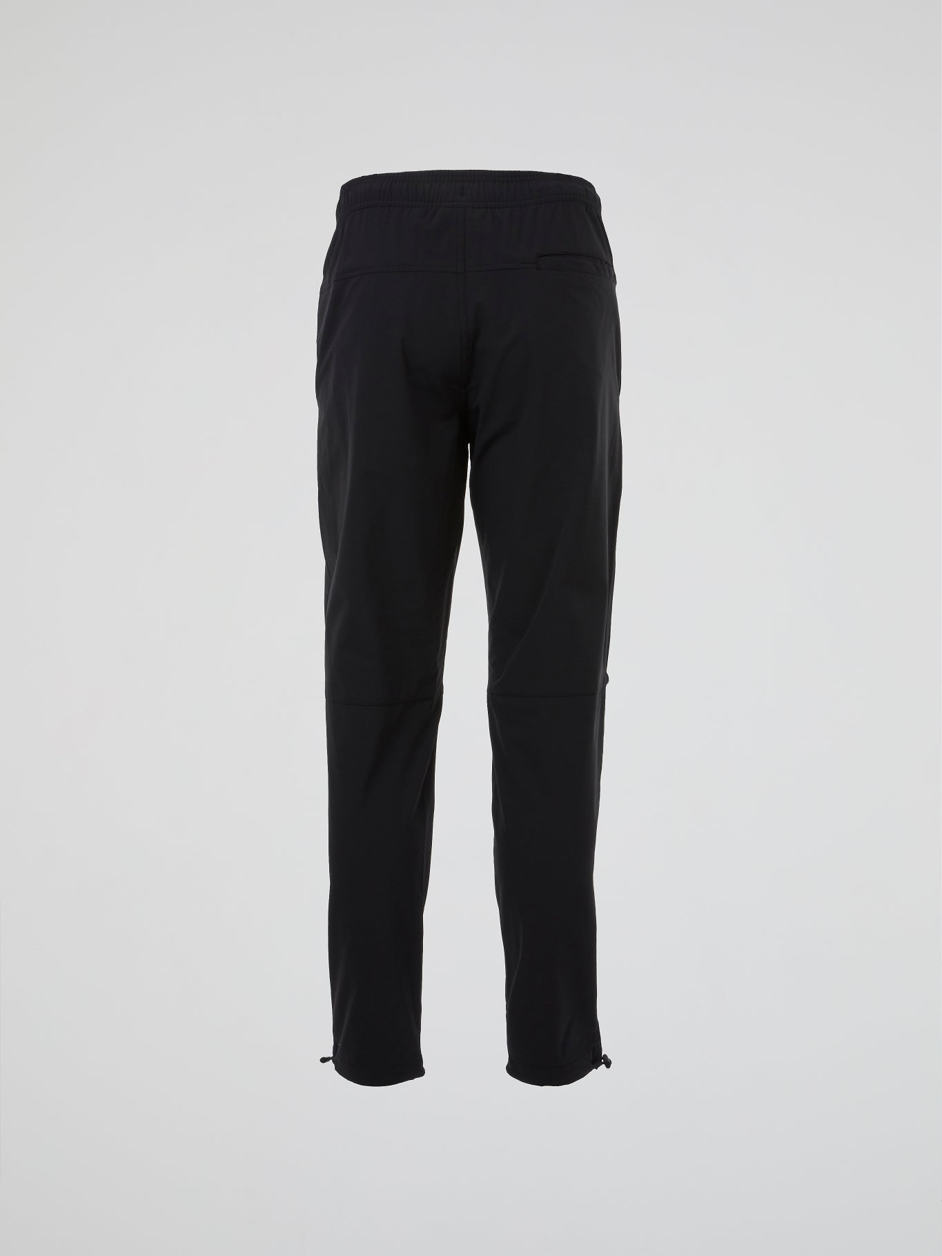 Black Drawstring Track Trousers