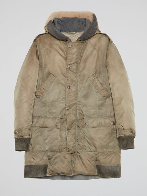 Ribbed Trin Parka