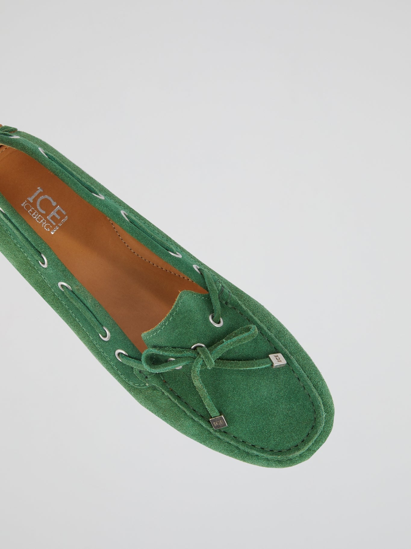 Green Suede Loafers