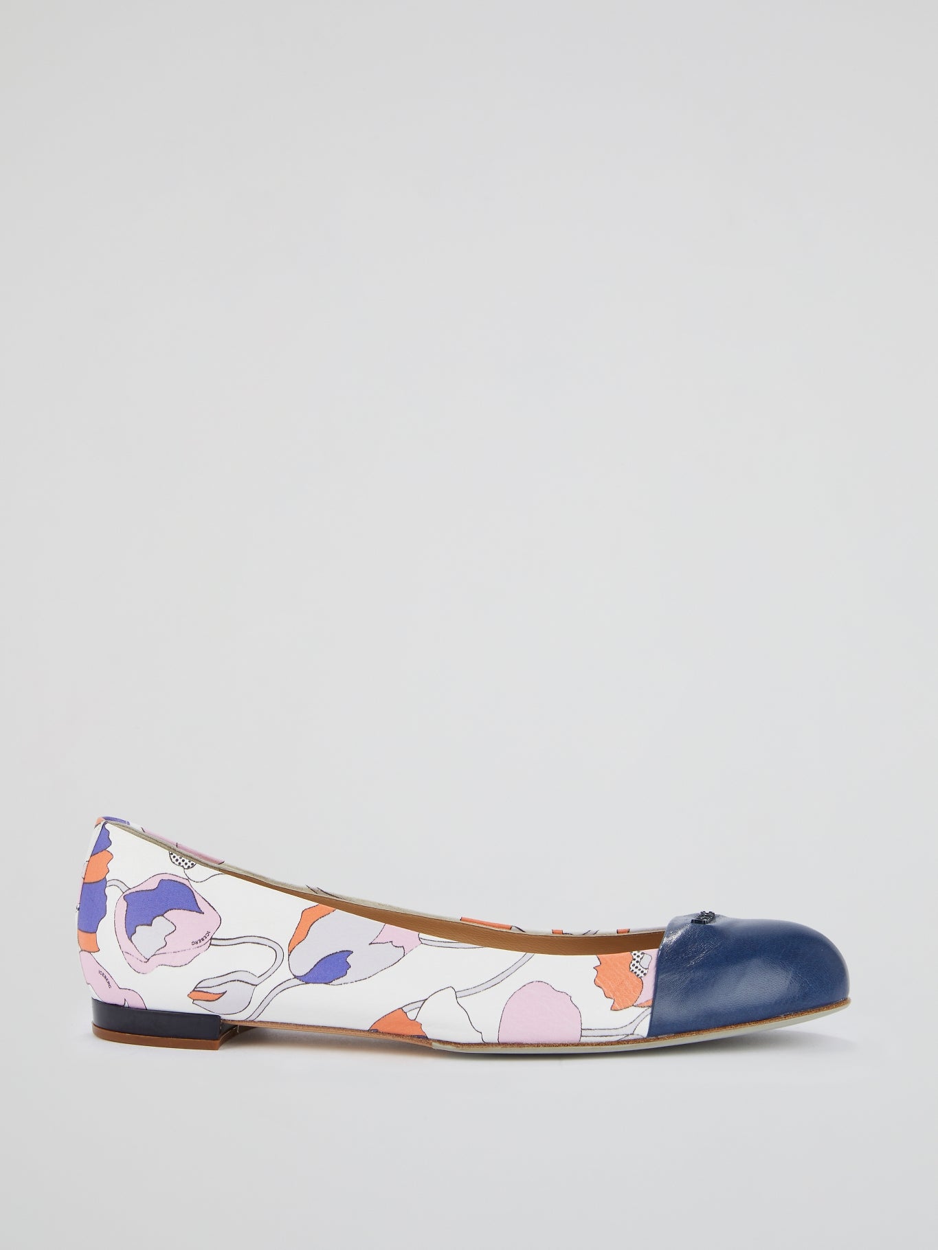 Floral Print Ballet Flats