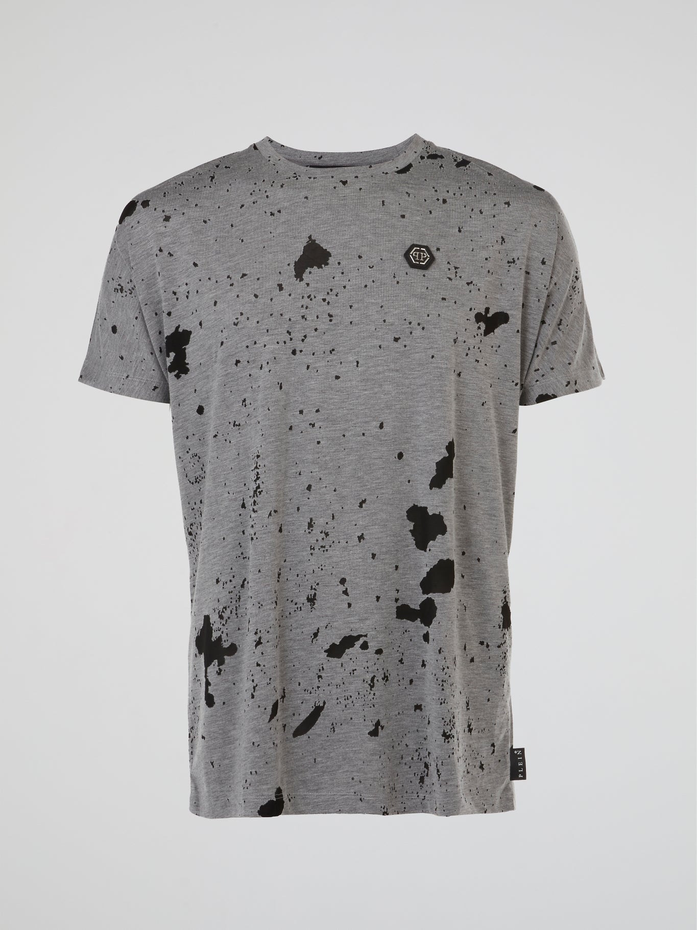 Grey Rear Skull T-Shirt