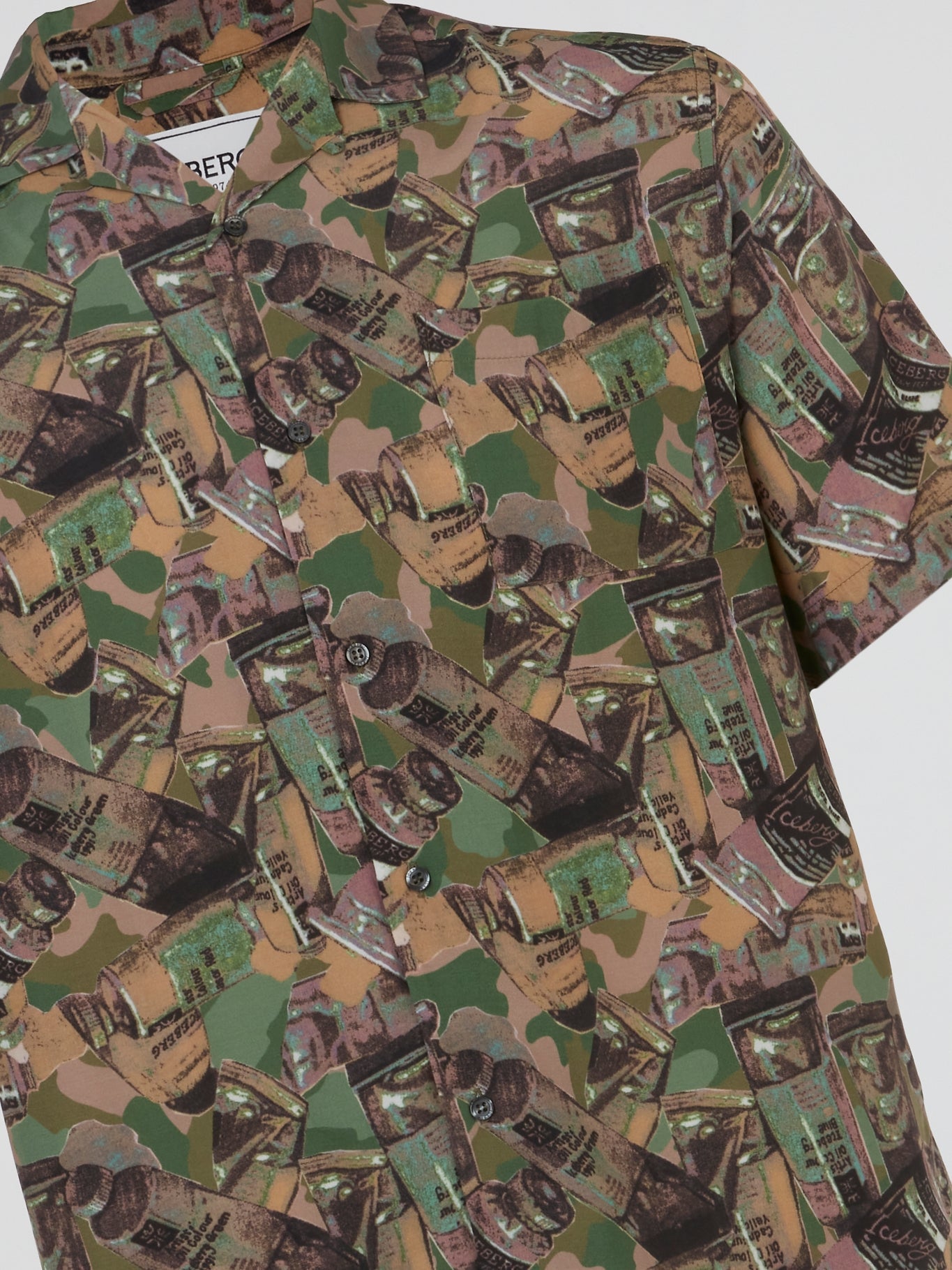 Camo Button Up Shirt