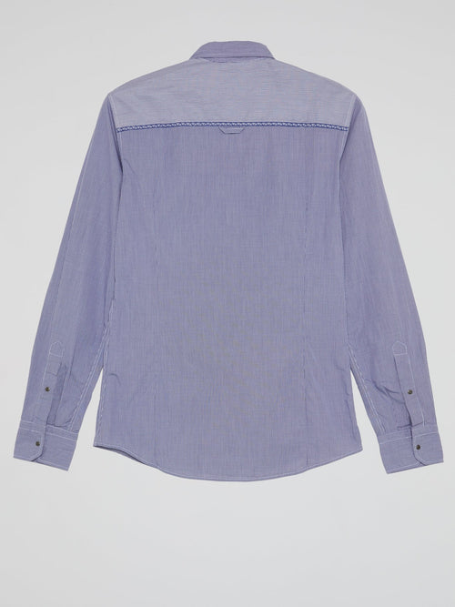 Purple Yoke Shirt