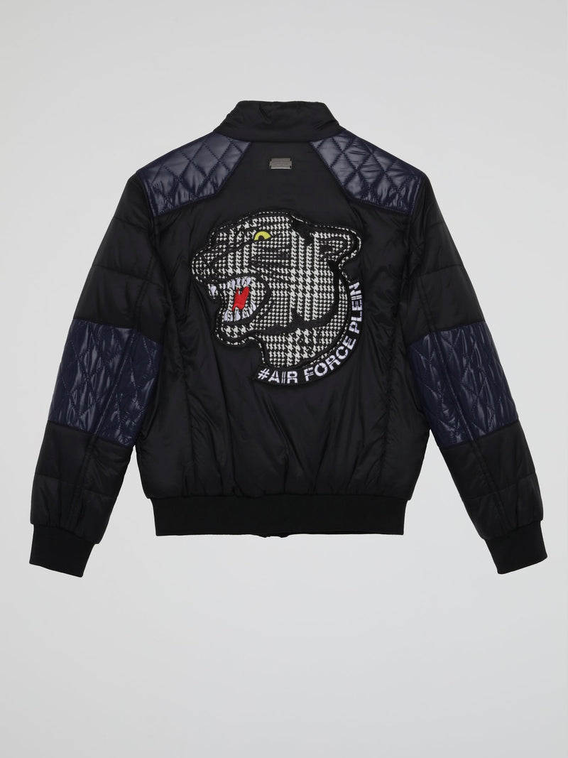 Black Quilted Jacket (Kids)