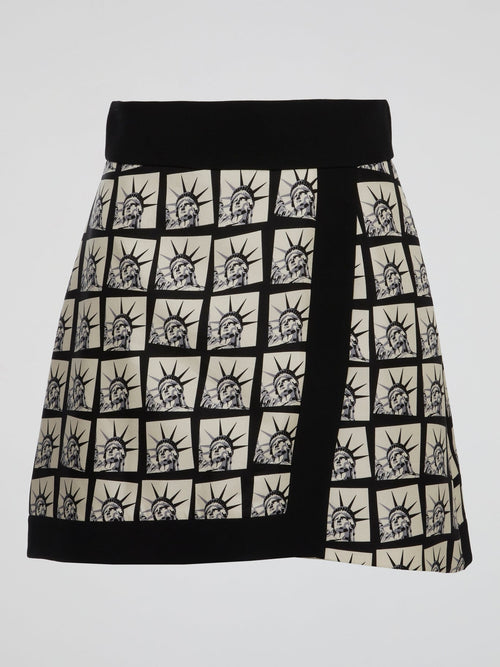 Liberty Pop Art Mini Skirt