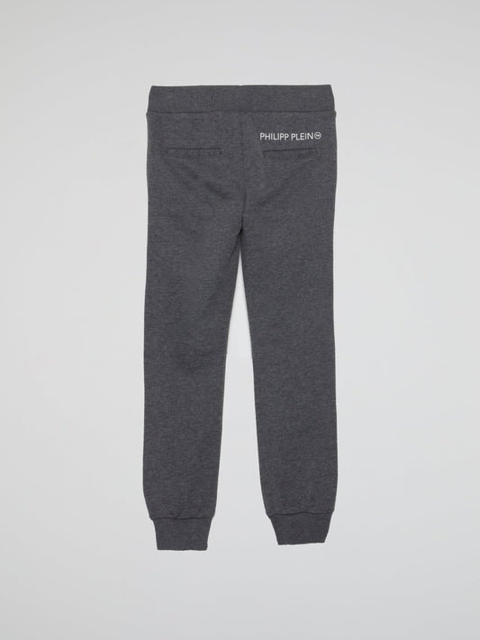 Grey Distressed Baggy Trousers (Kids)