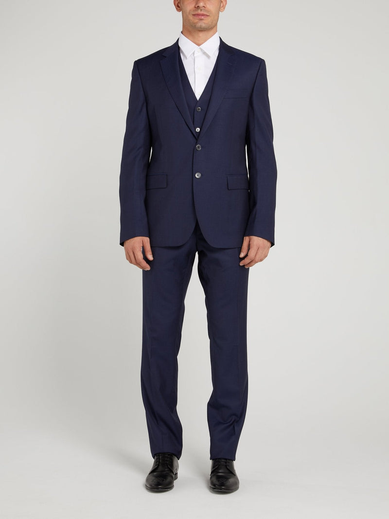 Navy Two-Button Suit