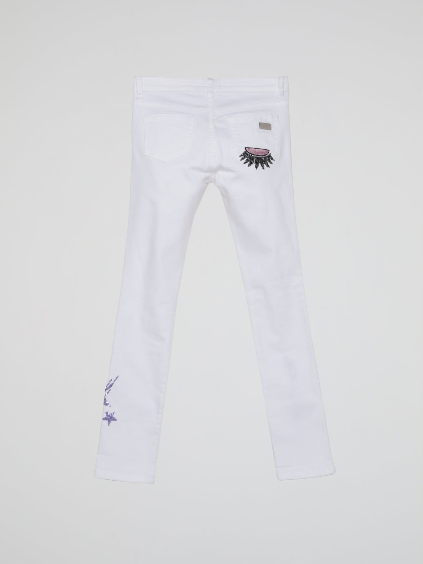 White Star Detail Jeans (Kids)