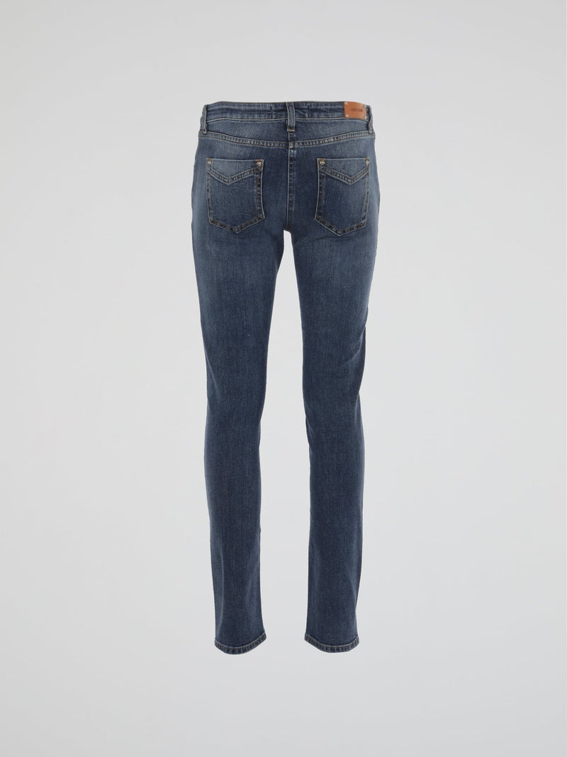 Stonewashed Skinny Jeans